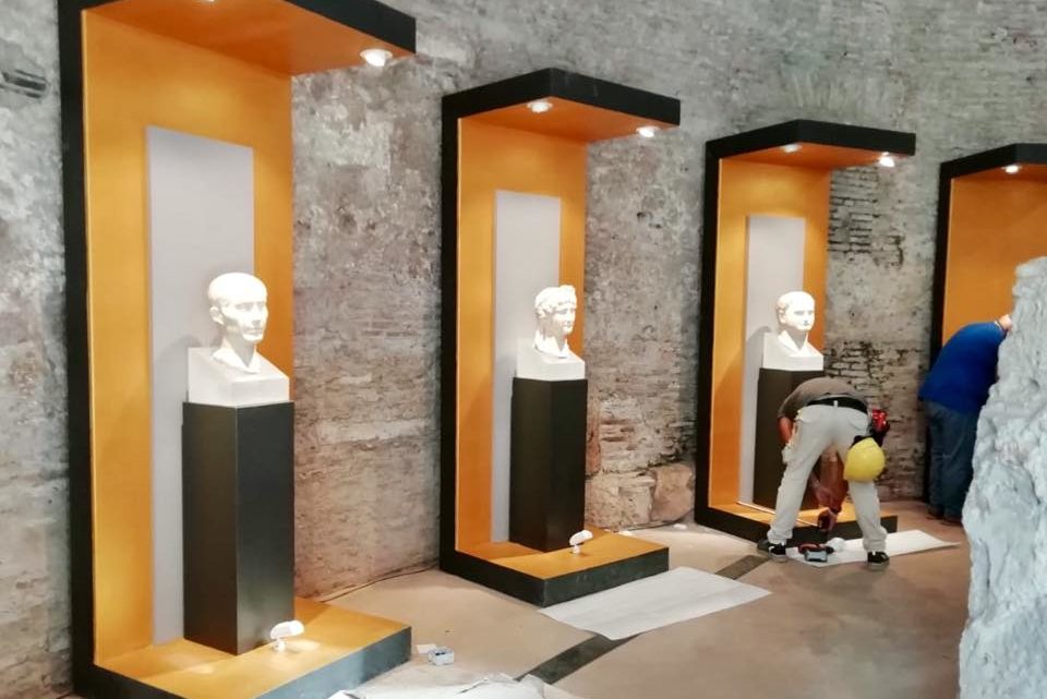 Le tre teste e altri pezzi pregiati di Pantelleria in mostra al Colosseo a&nbsp;Roma