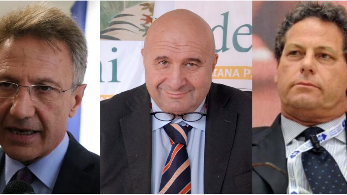 marco campione, salvatore gino gabriele, gianfranco miccichè