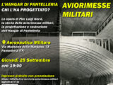Locandina conferenza Nervi e le aviorimesse militari