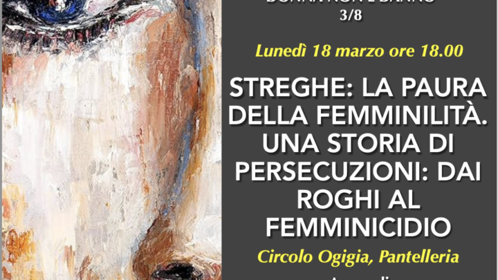 seminario donne caccia alle streghe femminicidio unipant pantelleria