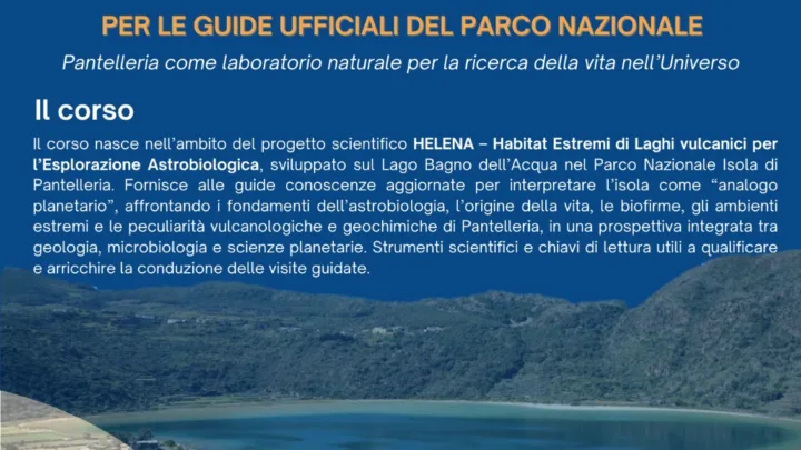 Corso di Formazione in Astrobiologia per le Guide del&nbsp;Parco