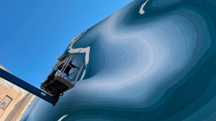 Oggi inaugurazione del murale “Profondo” di Roberto Ciredz