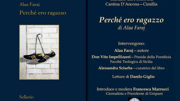 Pantelleria, il 30 agosto Alaa Faraj presenta “Perché ero ragazzo”