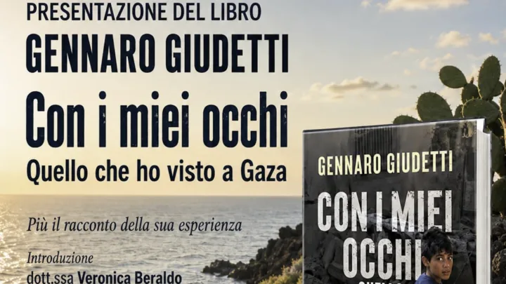 25 e 27 agosto: Gennaro Guidetti racconta a Pantelleria ciò che ha visto a&nbsp;Gaza