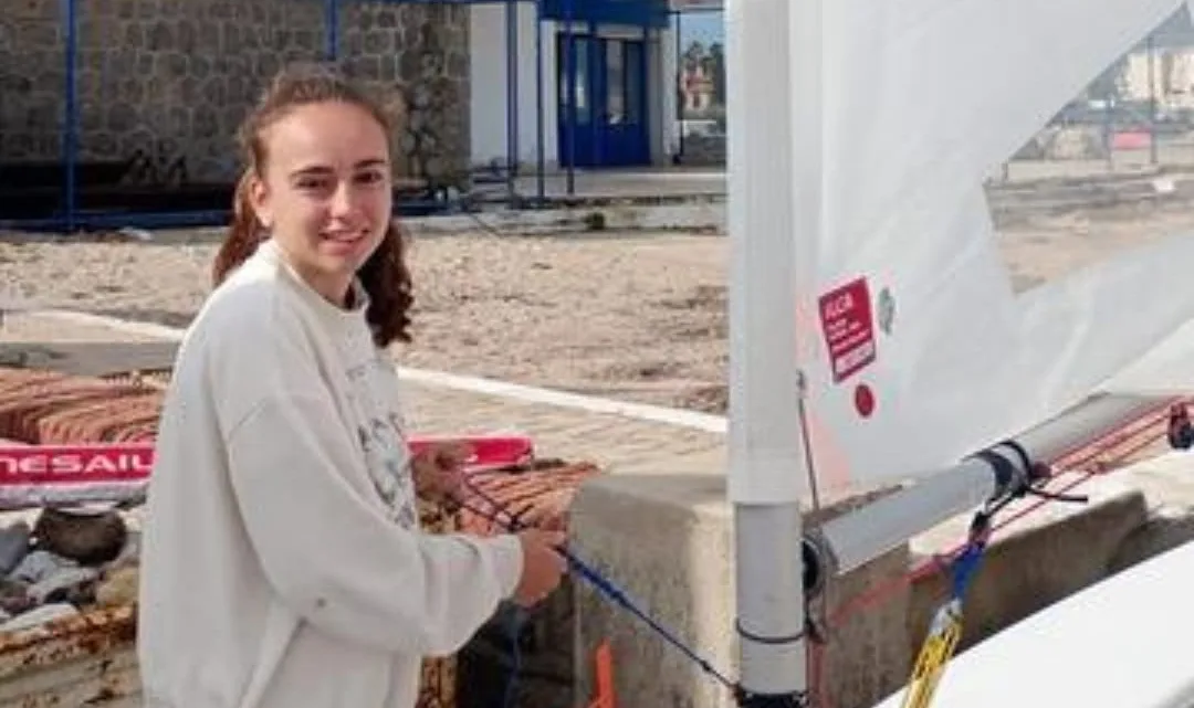 Alice Chiolo prima classificata Under 16 nella vela a Messina