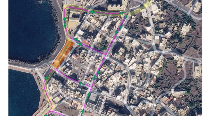 Lavori sul Waterfront di Pantelleria: nuove disposizioni per la viabilità