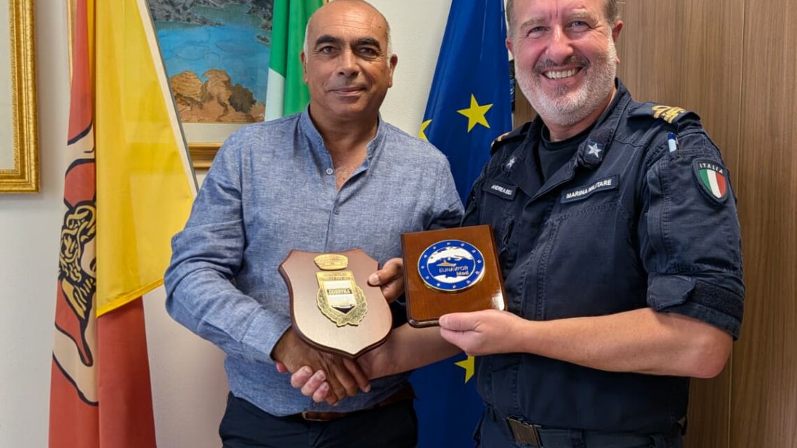 Il Sindaco incontra l’Ammiraglio Bielli per l’Operazione EUNAVFOR MED&nbsp;IRINI