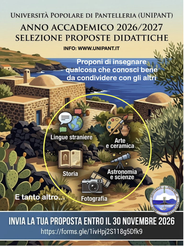 UNIPANT: al via le proposte didattiche per l’Anno Accademico 2026/2027