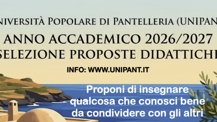 UNIPANT: al via le proposte didattiche per l’Anno Accademico 2026/2027