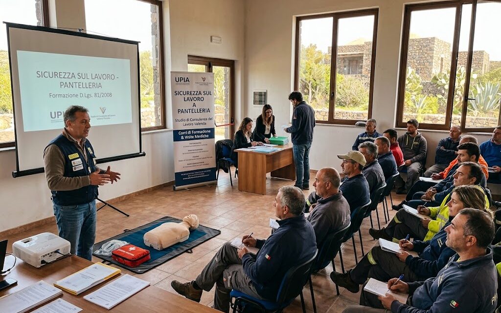 Sicurezza sul lavoro a Pantelleria: al via nuovi corsi e visite mediche