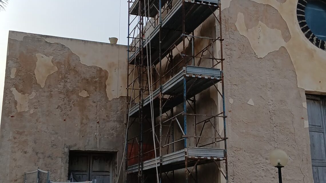 Avviati i lavori della chiesa del cimitero di Pantelleria Centro